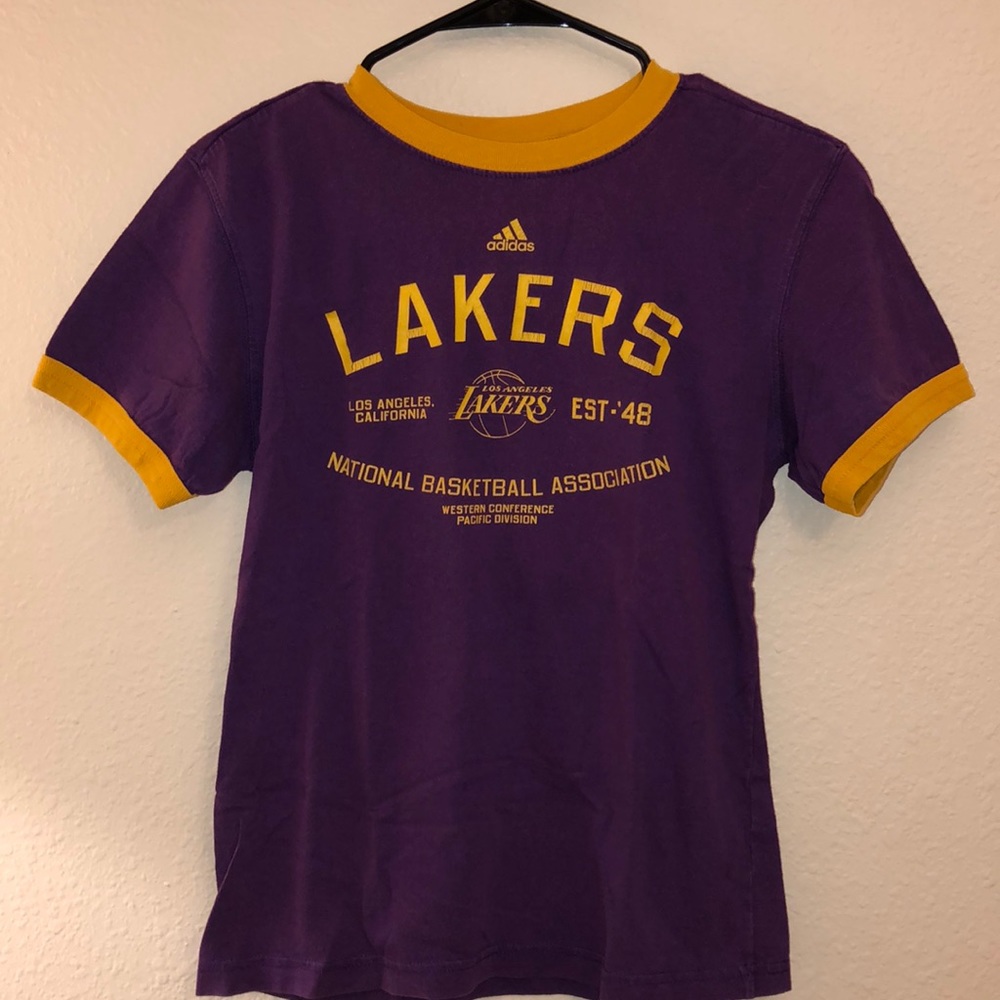 Lakers Ringer Tee